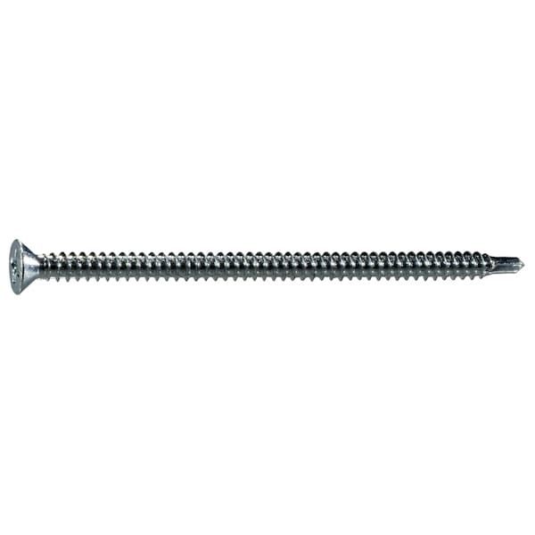 Midwest Fastener Self-Drilling Screw, #8 x 3 in, Zinc Plated Steel Flat Head Phillips Drive, 50 PK 55238 - main